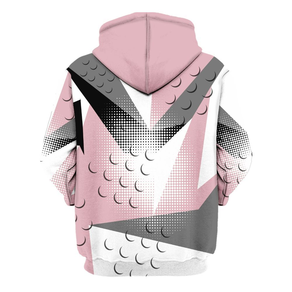 Hoodie To Match Air Max DN Pink Foam - Poly Custom Name Number 23 5s All Over Print