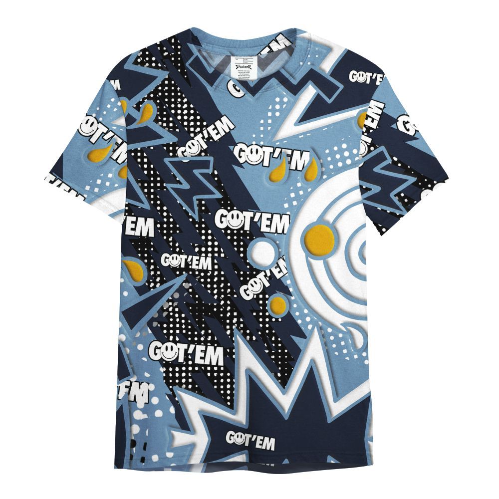 Shirt To Match High OG First In Flight 1s - Retro Vintage 90s All Over Print