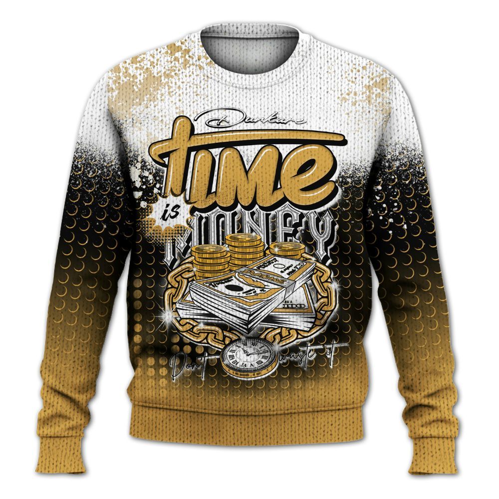 Knitted Sweater To Match Low OG Rookie Of The Year 1s - Halftone Time Is Money