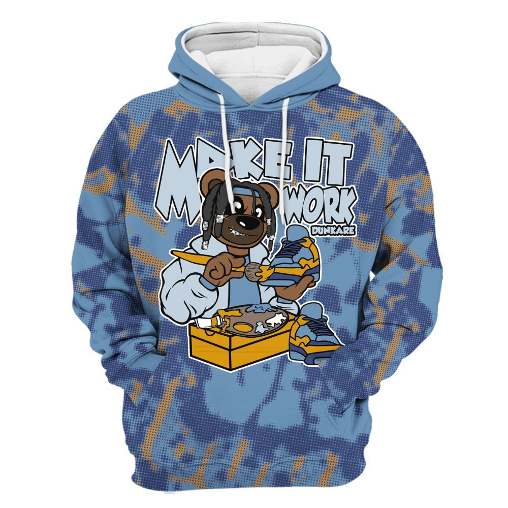 Hoodie To Match High OG First In Flight 1s - Pull It Off Bear Street All Over Print