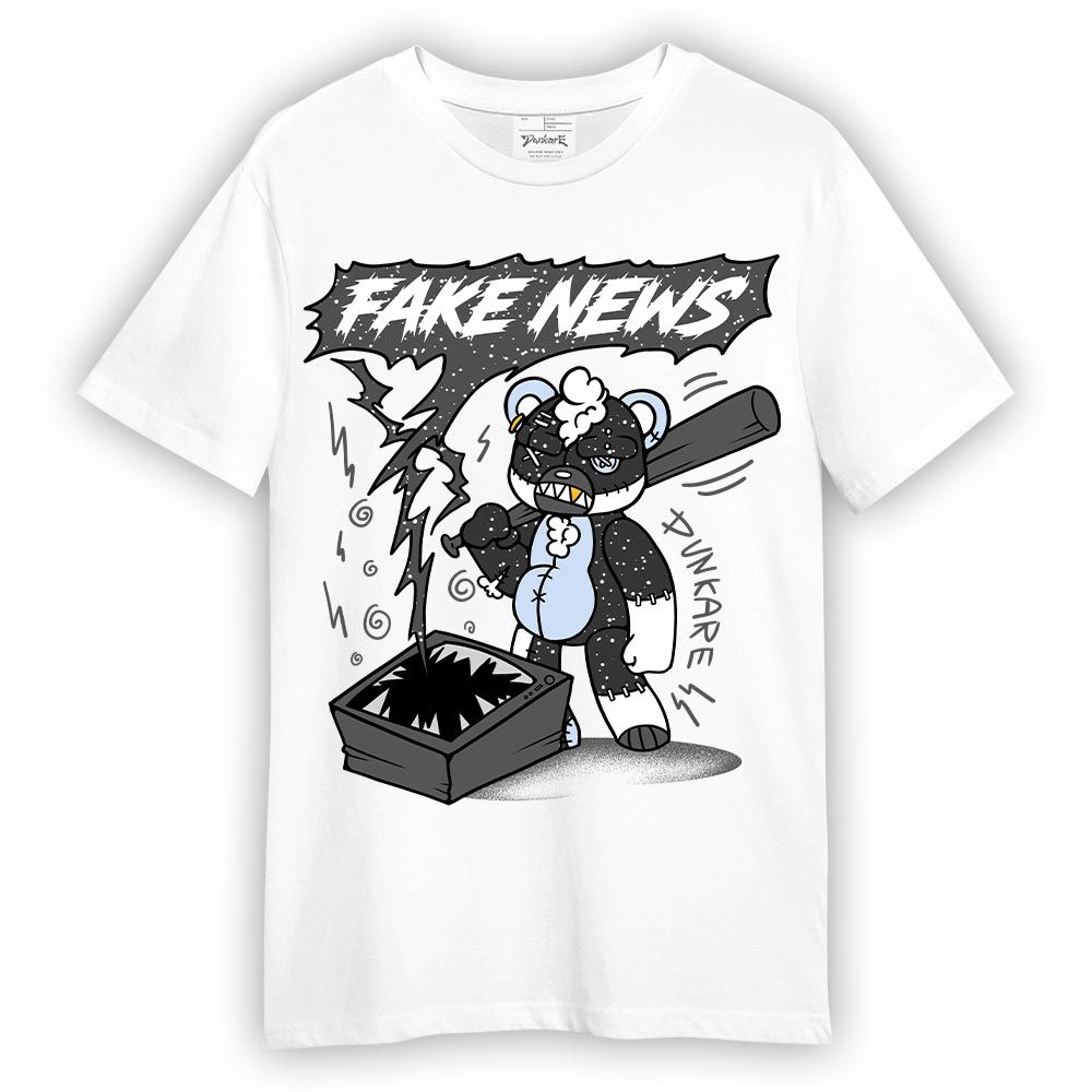 Shirt To Match Reverse Black White 6s - False News Hugz Version 2 Shirt Unisex