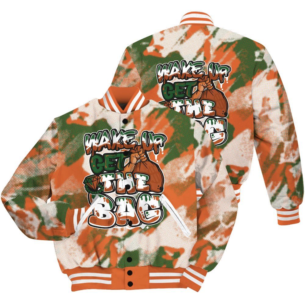 Varsity Jacket To Match Low Miami 5s Shirt - Get More Bags Abstract All Over Print