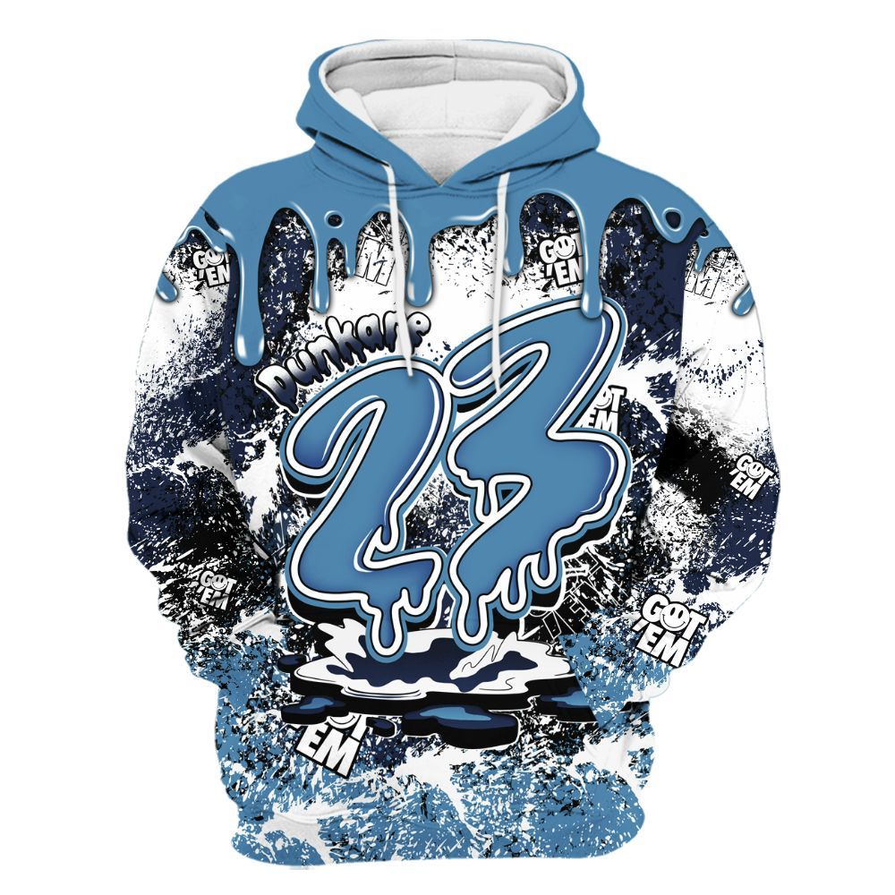 Hoodie To Match Air Force 1 Stash - Dripping 23 Drip All Over Print