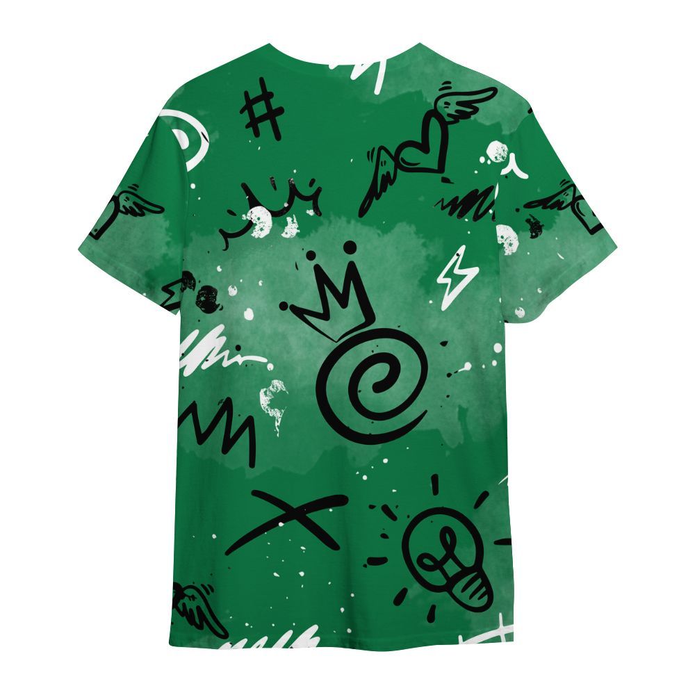 Shirt To Match Pine Green 13s - Drip Been Di2ferent All Over Print