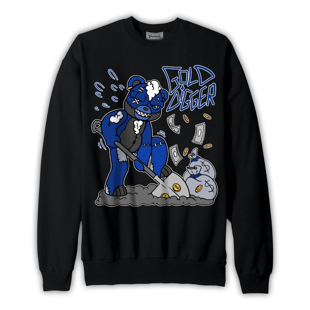 Sweatshirt To match Air Foamposite One Royal Sweatshirt - Goal Digger Hugz Graphic