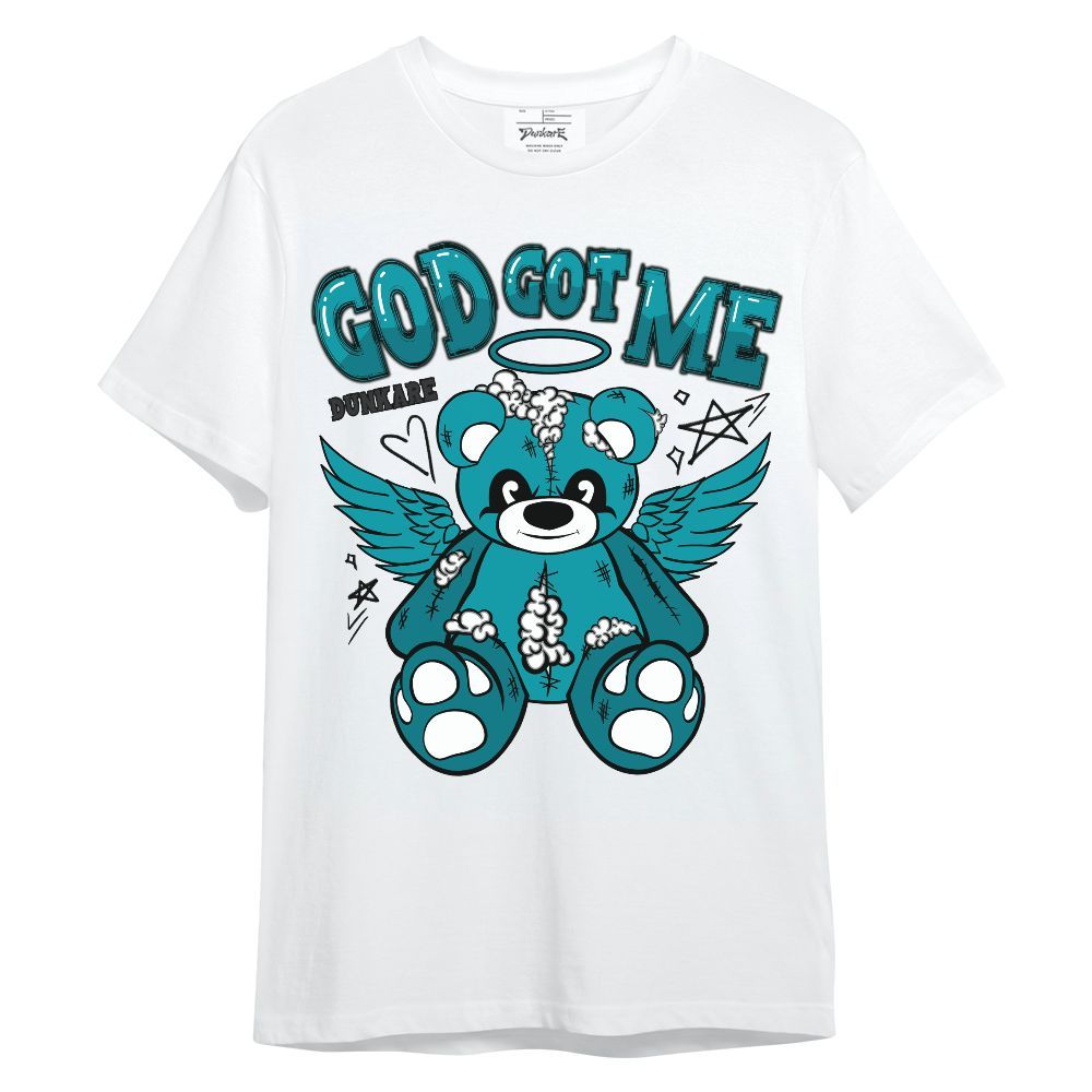 Shirt To Match Air Griffey Max Aquamarine 1s - Gods Guides Me Bear Unisex Shirt
