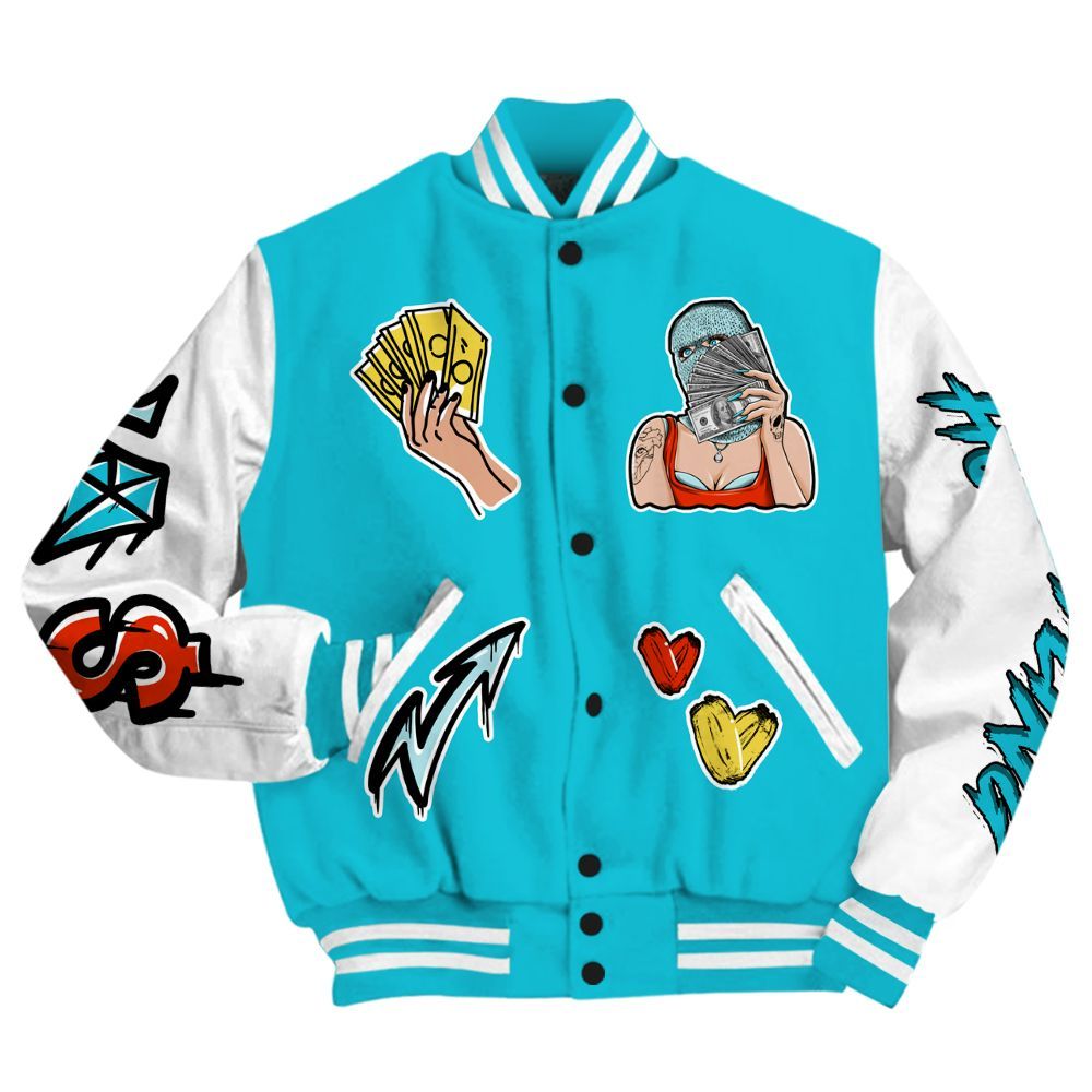 Varsity Jacket To Match Dunk Low KD 17 N7 - Hustling Unique All Over Print