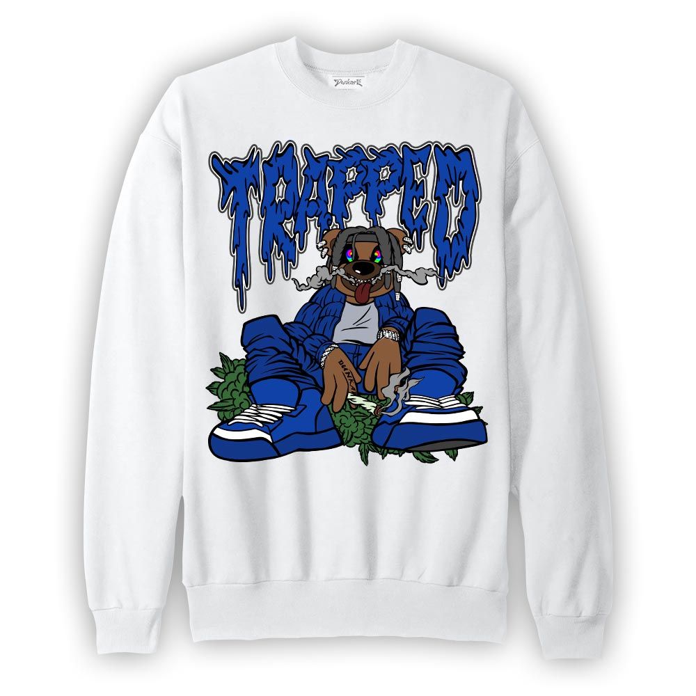 Sweatshirt To match Air Foamposite One Royal Sweatshirt - Imprisoned Bear Graphic