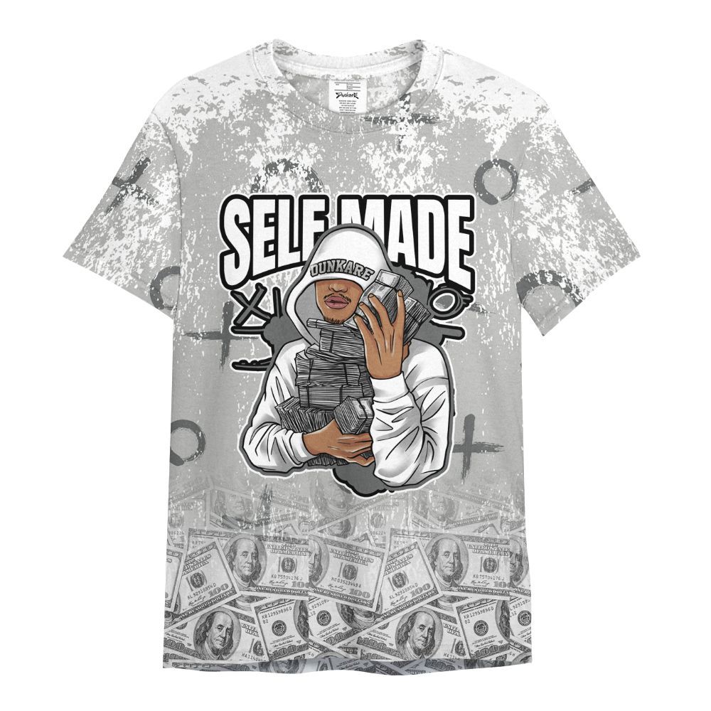 Shirt To Match Retro Wet Cement 4s - Selfmade Unique Grunge All Over Print