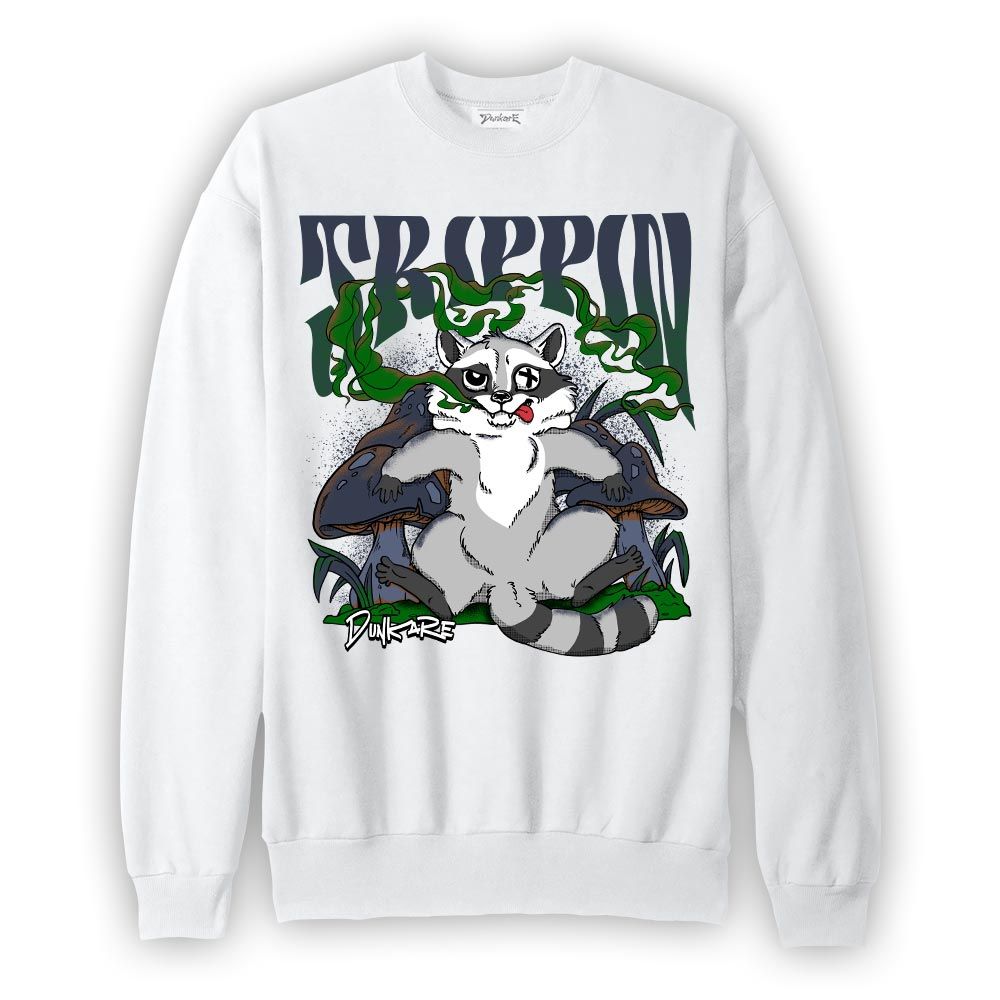 Sweatshirt To match Midnight Navy 13s Sweatshirt - Trippin Raccoon Graphic 1405 DNY