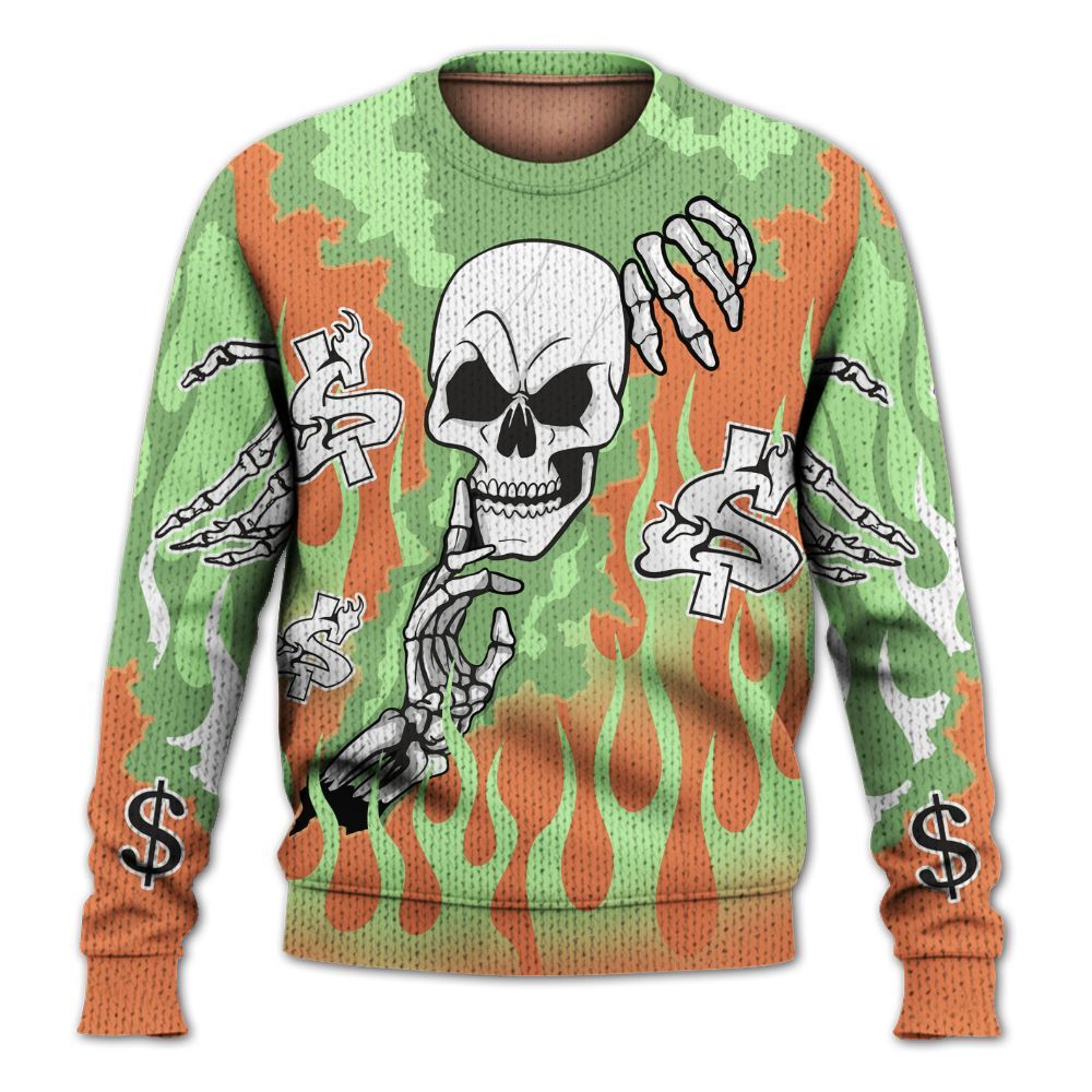 Knitted Sweater To Match Kobe 9 Elite What The - Ones Move In Silence Graphic Trapped