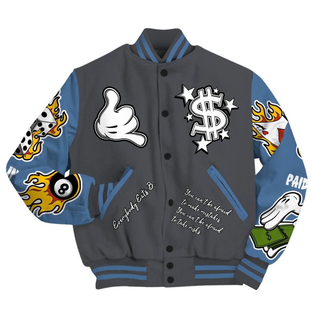 Varsity Jacket To Match Air Max 95 Stash - Everybody Paid In Full Graphic All Over Print