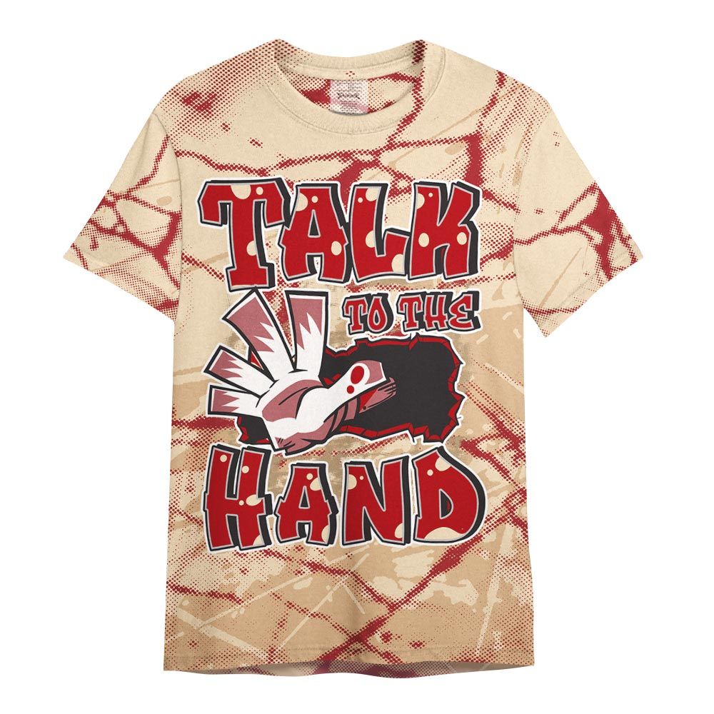 Shirt To Match Dunk Low Strawberry Waffle - Talk To Hand Profound Graphic Shirt Unisex