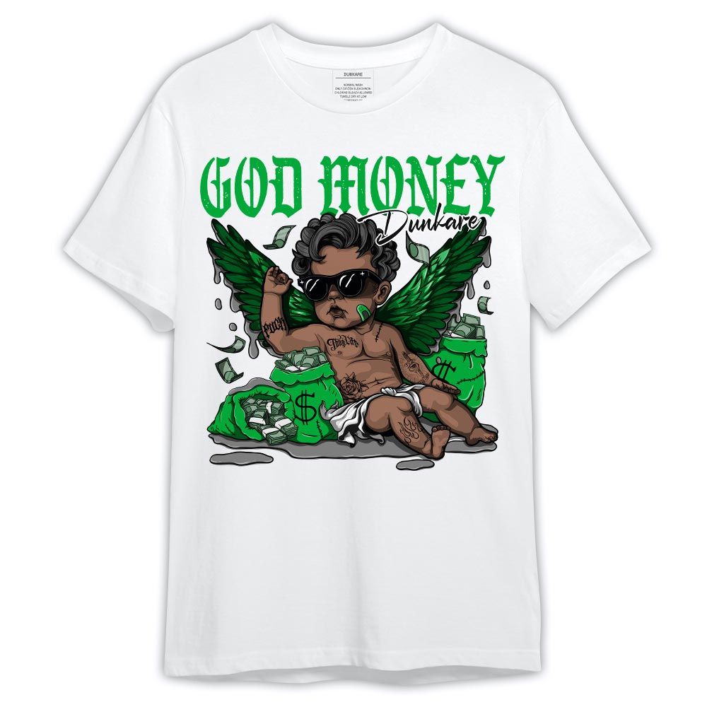 Shirt To Match Shirt God Money, Lucky Green 5s T-- To Match Sneaker Lucky Green 5s Graphic Tee 2603 ECR
