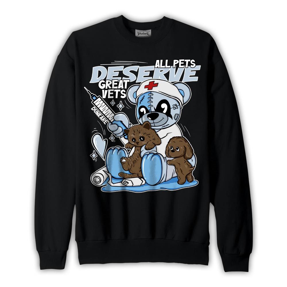 Sweatshirt To match Craft Paris 6s Sweatshirt - All Pets Deserve Great Vets Bear Graphic