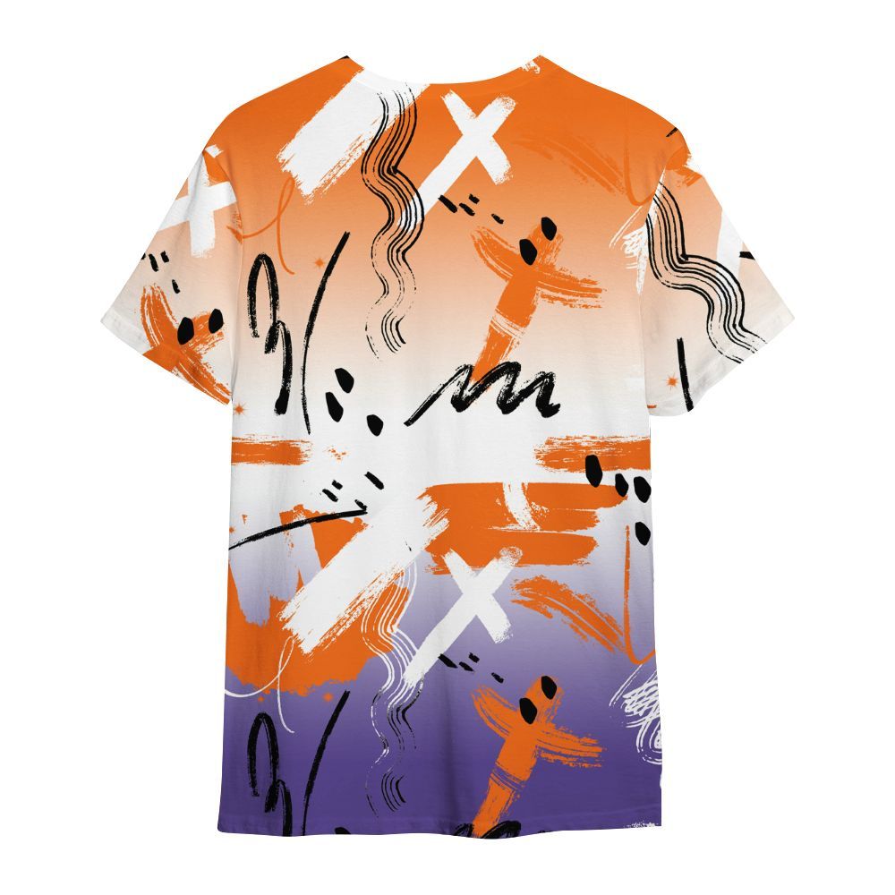 Shirt To Match Air Max Waffle SP Voltage Purple - Money Hustle Grind Pray All Over Print