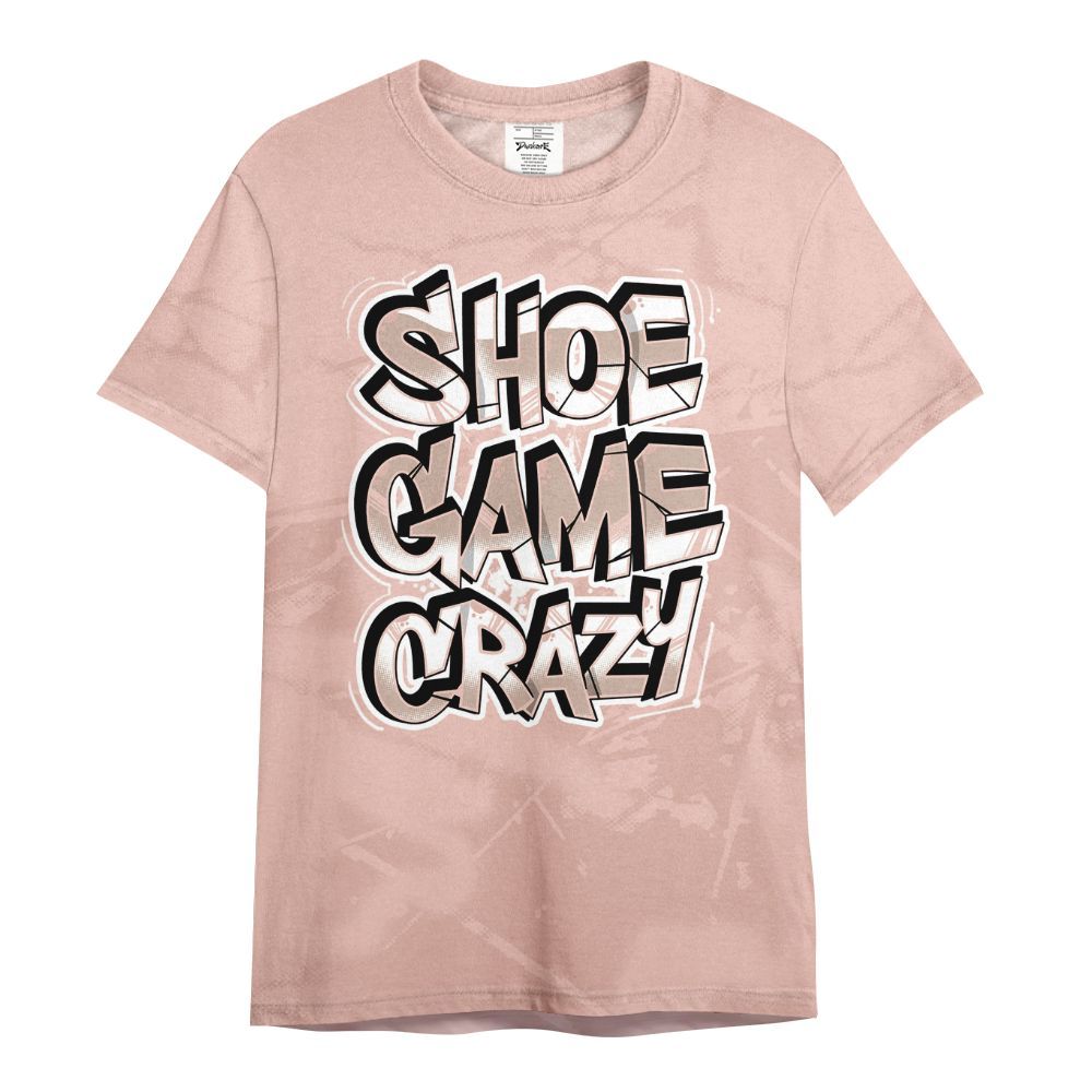 Shirt To Match Dunk Low Pink Velvet - Shoe Game Crazy Graphic All Over Print