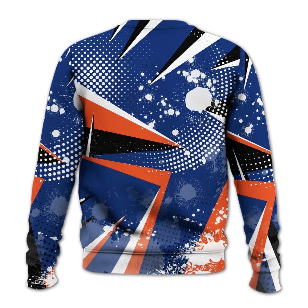 Sweatshirt To Match Suede GS League - Poly Trust No One Dripping All Over Print