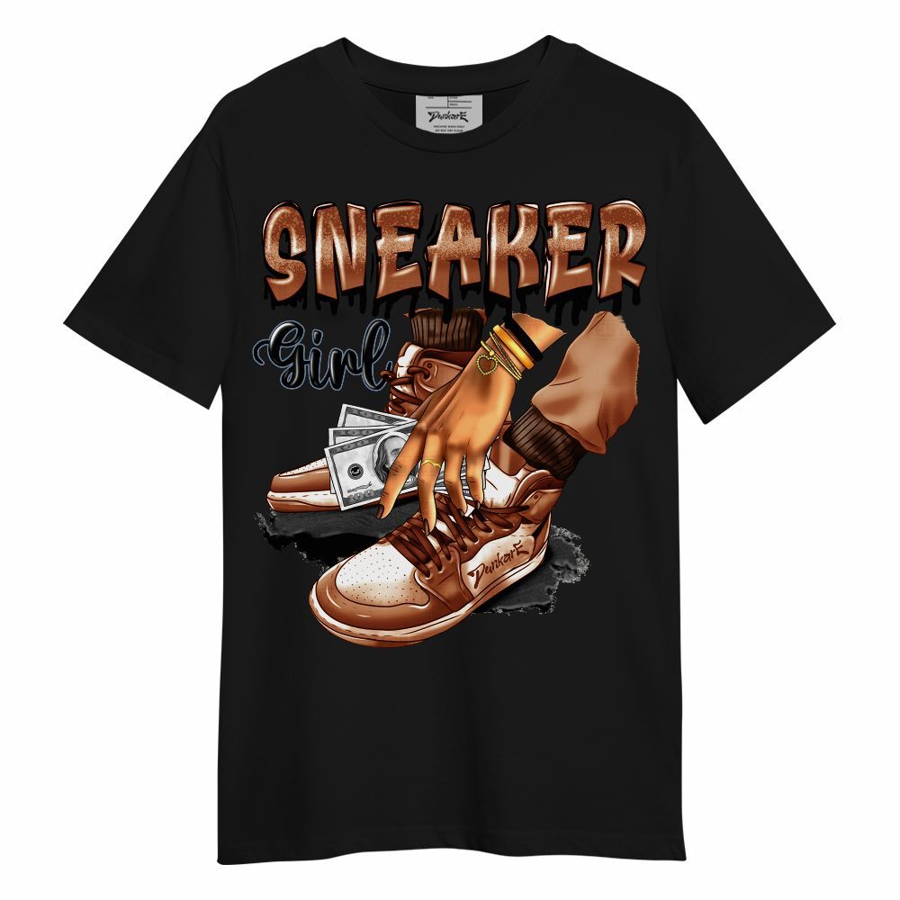 Shirt To Match Air Foamposite Metallic Copper - SNEAKER Girl Money Drip Unisex Shirt