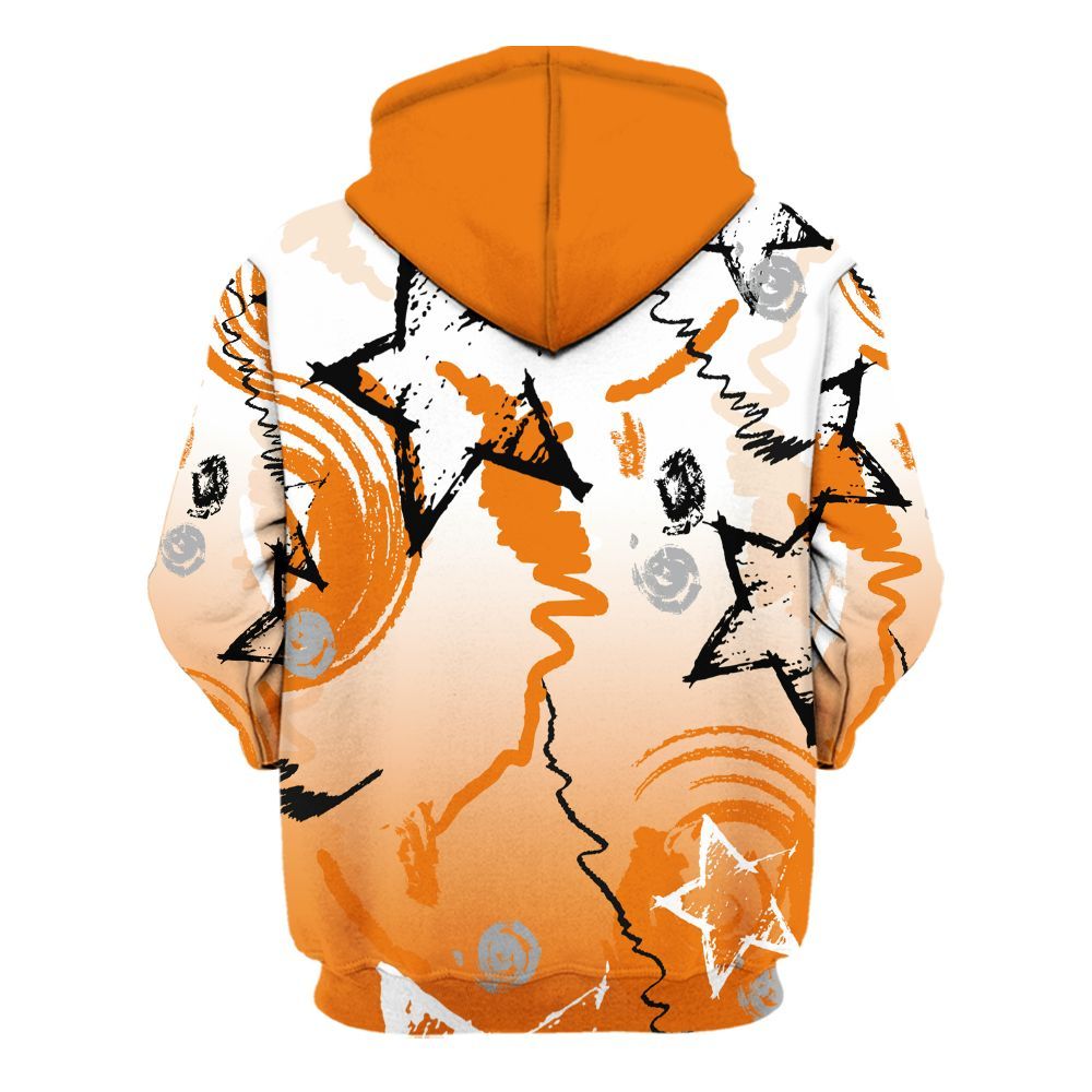 Hoodie To Match Orange Citrus 3s - Orange Citrus 3s All Over Print