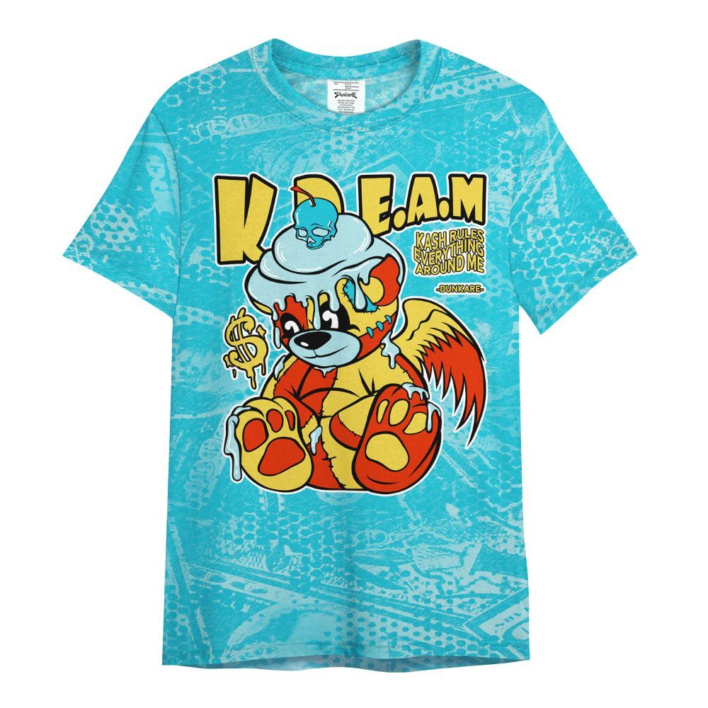 Shirt To Match Dunk Low KD 17 N7 - Loot Bear All Over Print