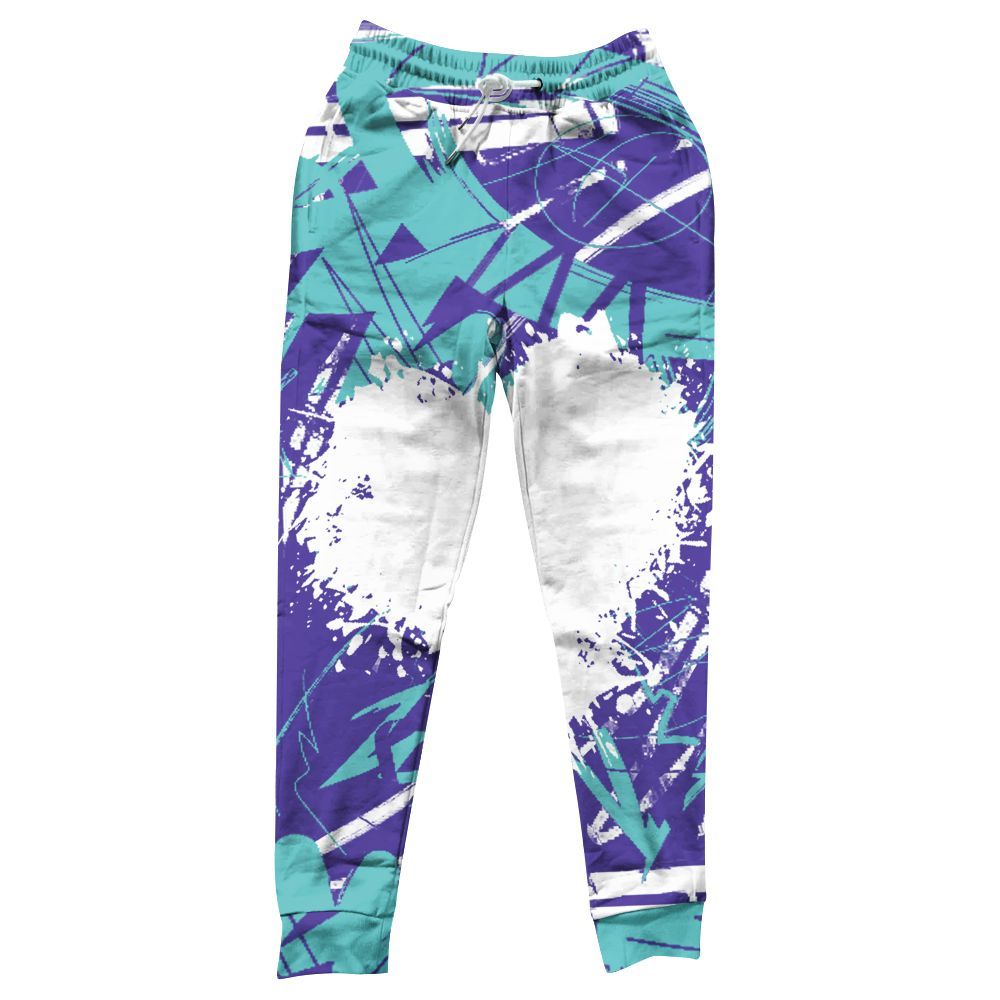 Sweatpant To Match Low Hornets 1s - Nonobjective All Over Print