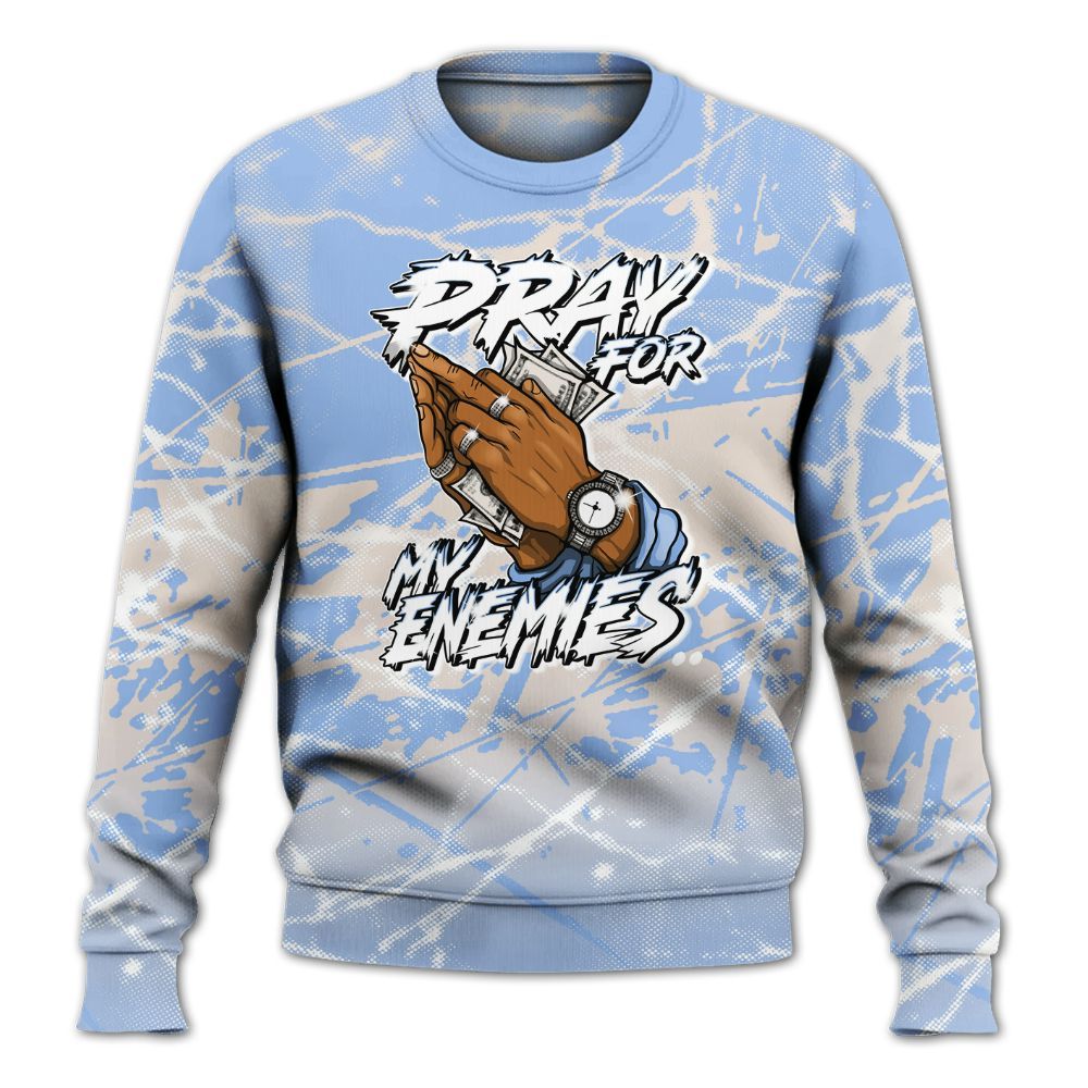 Sweatshirt To Match Air Max 1 Royal Pulse - Prayed For Enemies Graphic All Over Print