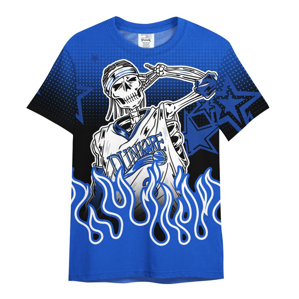 Shirt To Match Air Foamposite One Royal - Allen Answer Unique Fire Custom Name All Over Print
