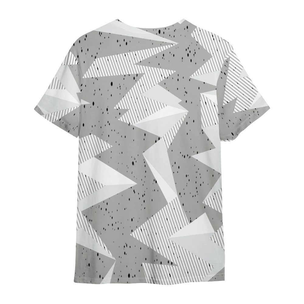 Shirt To Match Retro White Oreo 4s - Geometric Camouflage Pattern All Over Print