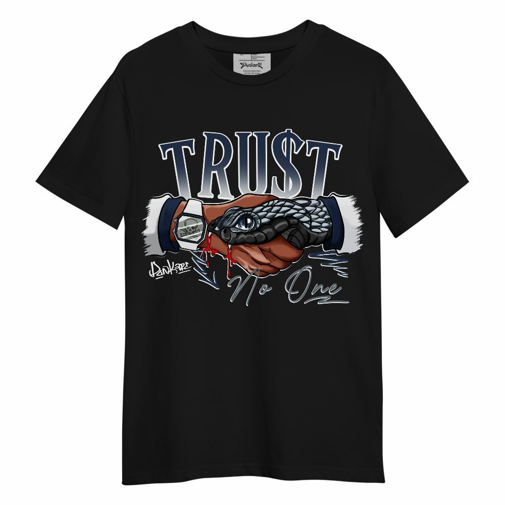 Shirt To Match Retro Flint 2026 13s - Snake Trust No One Graphic