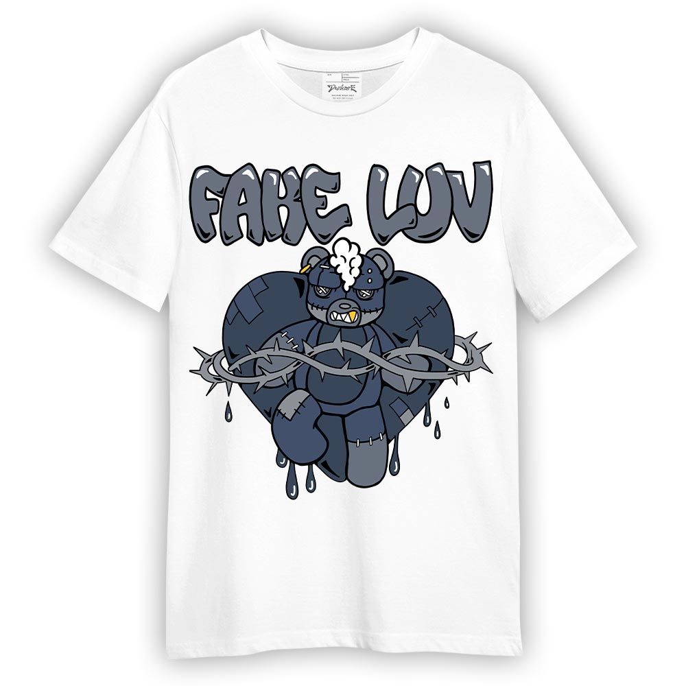 Shirt To Match Low Diffused Blue 11s T-- False Romance Hugz T-Shirt Unisex