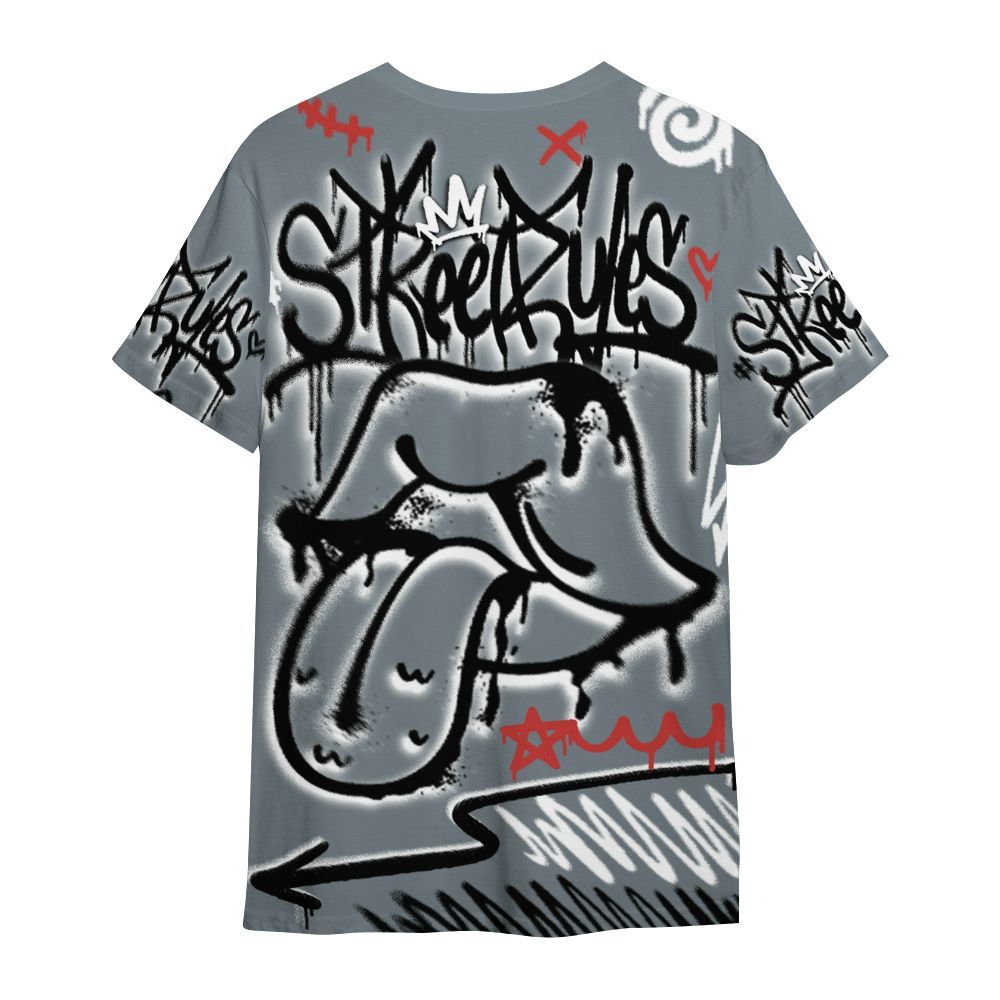 Shirt To Match Wolf Grey 13s - Break Rules Streetwear All Over Print