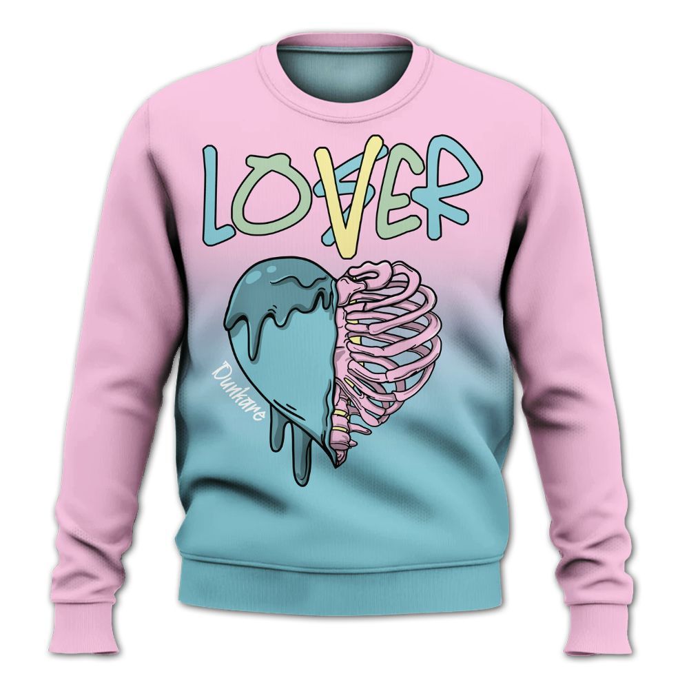 Sweatshirt To Match SB Dunk Low Visty - Loser Lover Dripping All Over Print