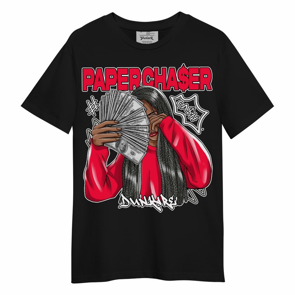 Shirt To Match Retro Fire Red 3s - PaperChase Unqiue Unisex Shirt