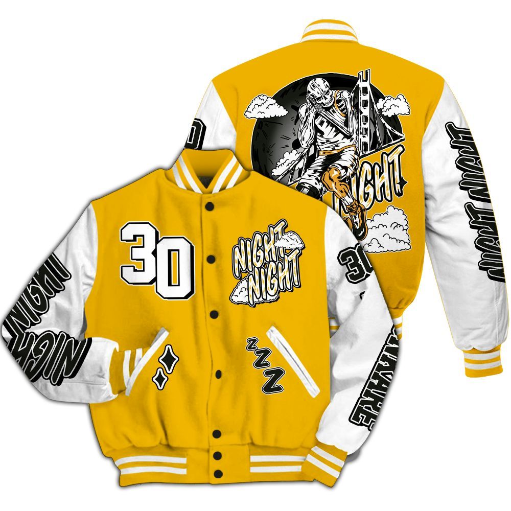Varsity Jacket To Match Del Sol 13s - Seeya Skeleton All Over Print