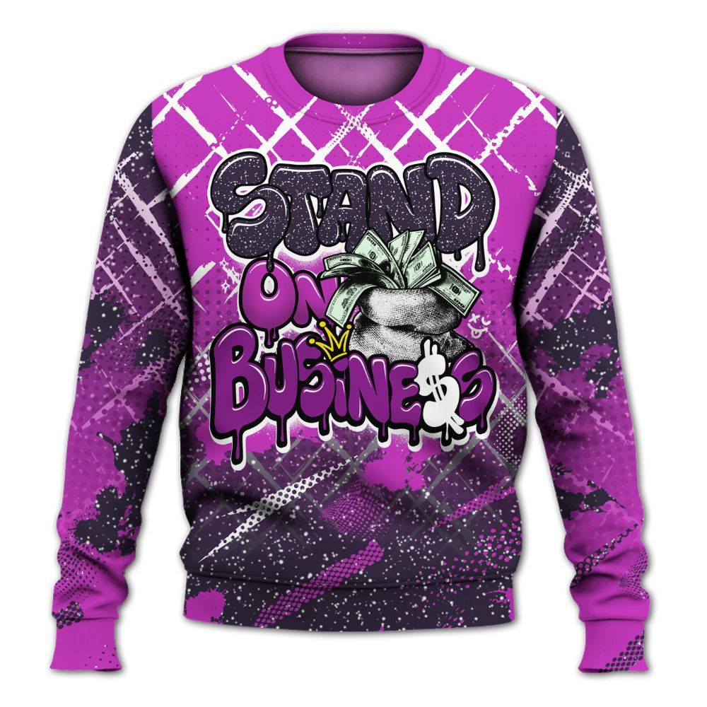 Sweatshirt To Match Ja 2 Staregazer - Halftone Stand Business Dripping All Over Print