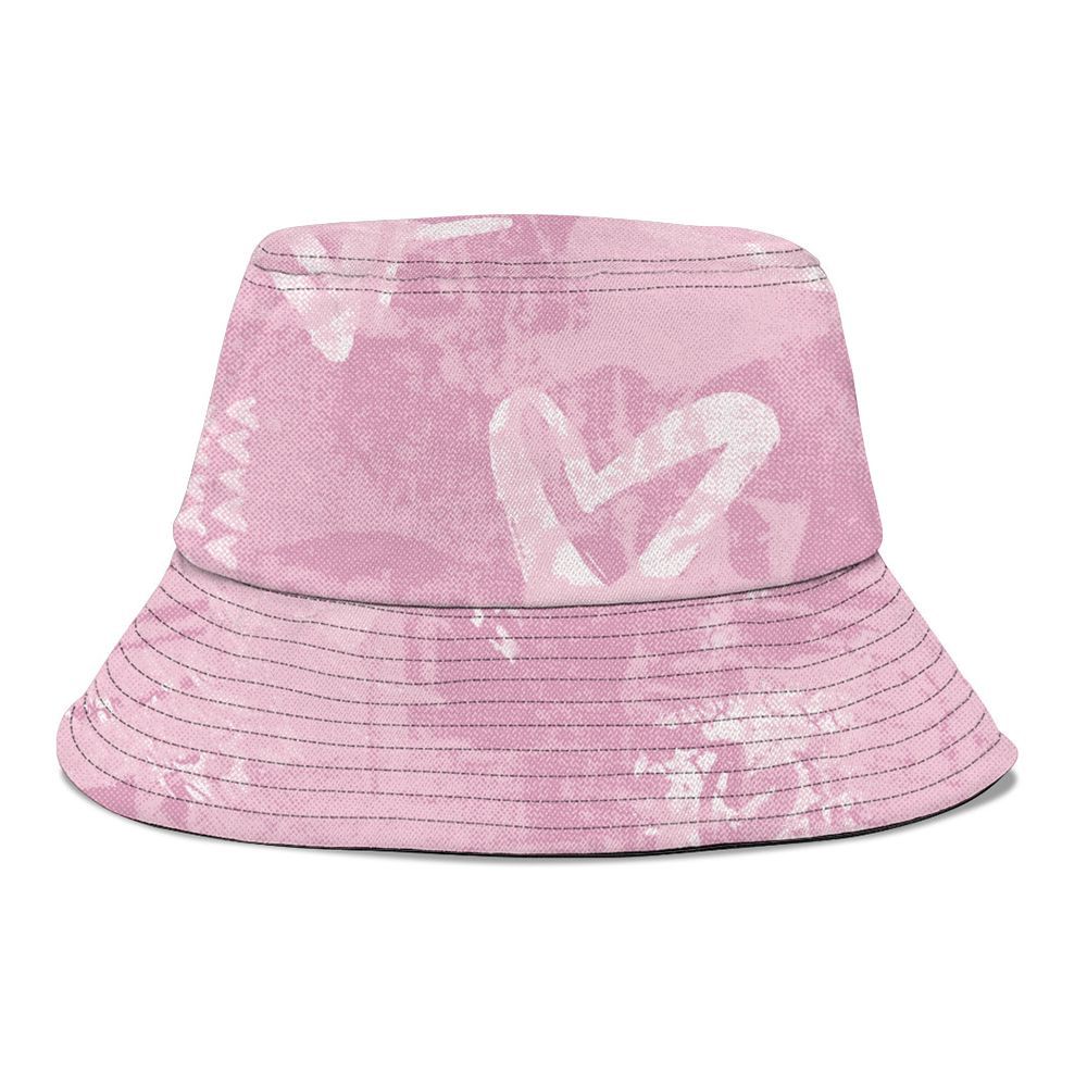Bucket Hat To Match Orchid 4s - Sincere Fondness Bear Graphic