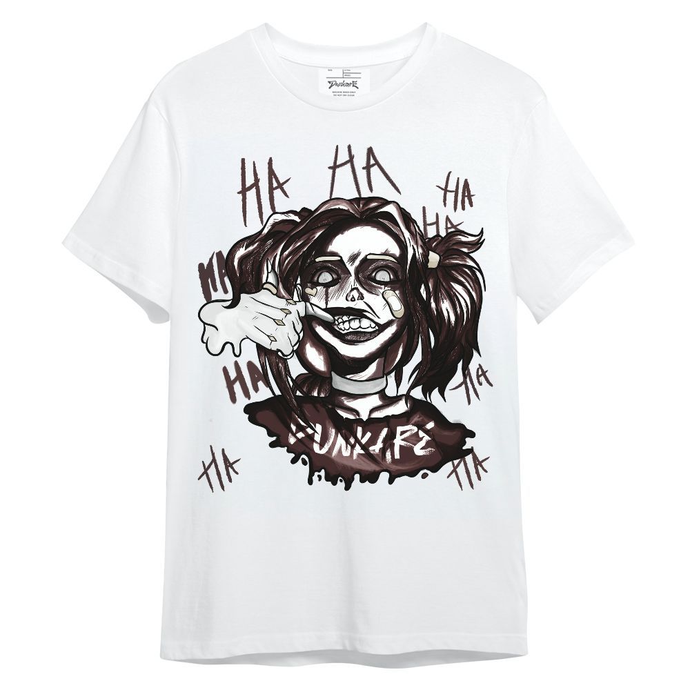 Shirt To Match Burgundy Crush 3s - Bad Girl HAHA Unisex Shirt