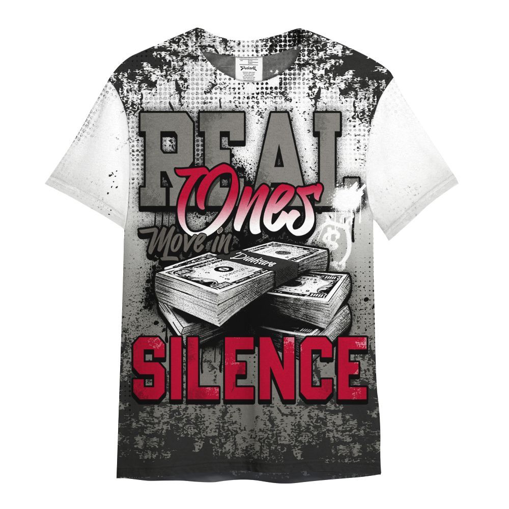 Shirt To Match Shadow 2025 10s Shirt, Move In Silence Money Street Retro All Over Print