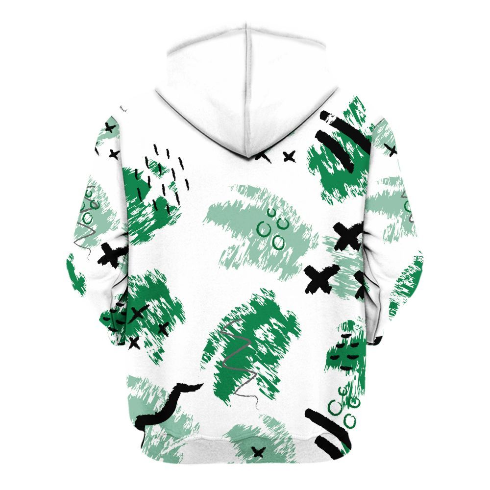 Hoodie To Match Pine Green 13s - Real Ones Move In Streetwear All Over Print