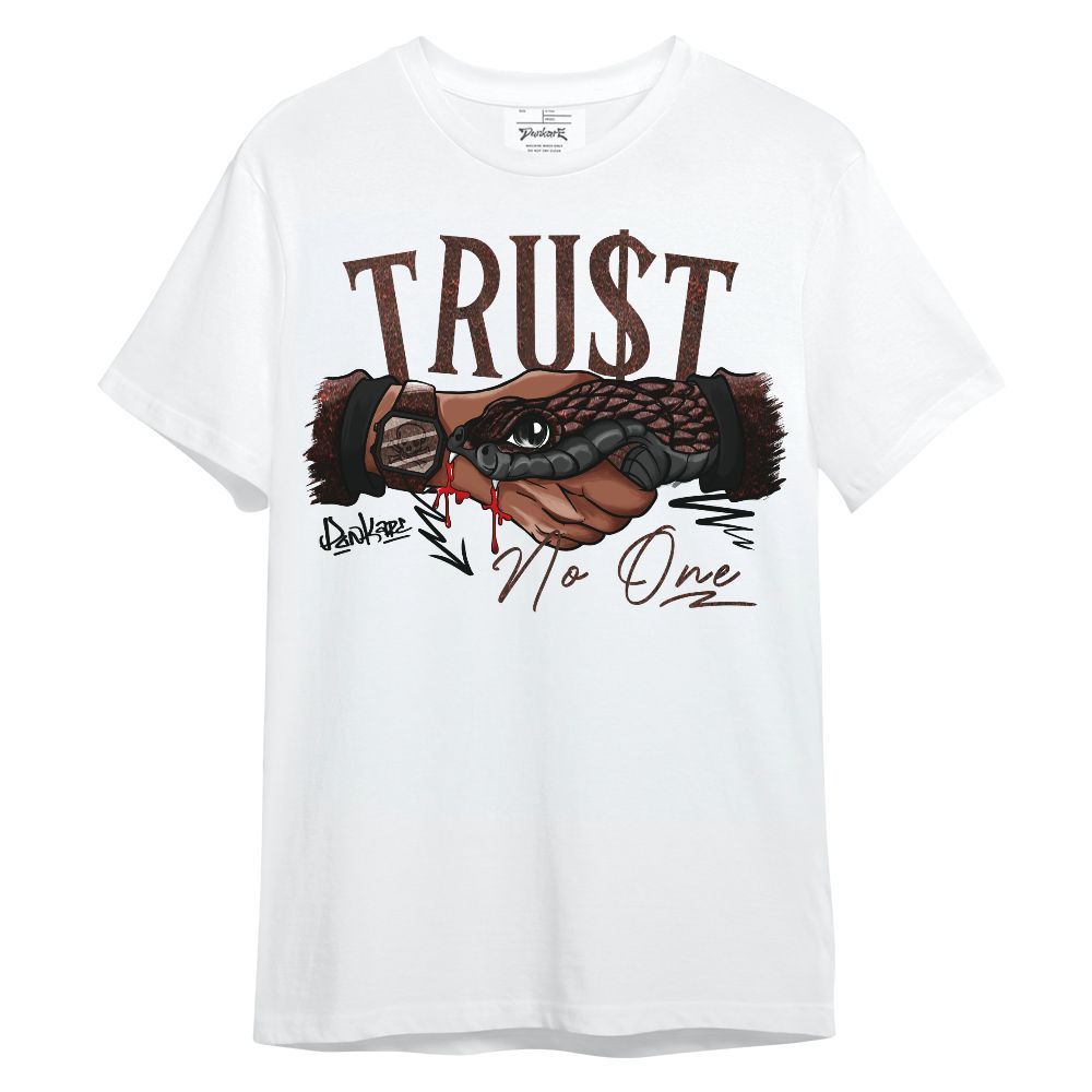 Shirt To Match Air Force 1 Low Halloween Skull 2024 - Snake Trust No One Unisex Shirt