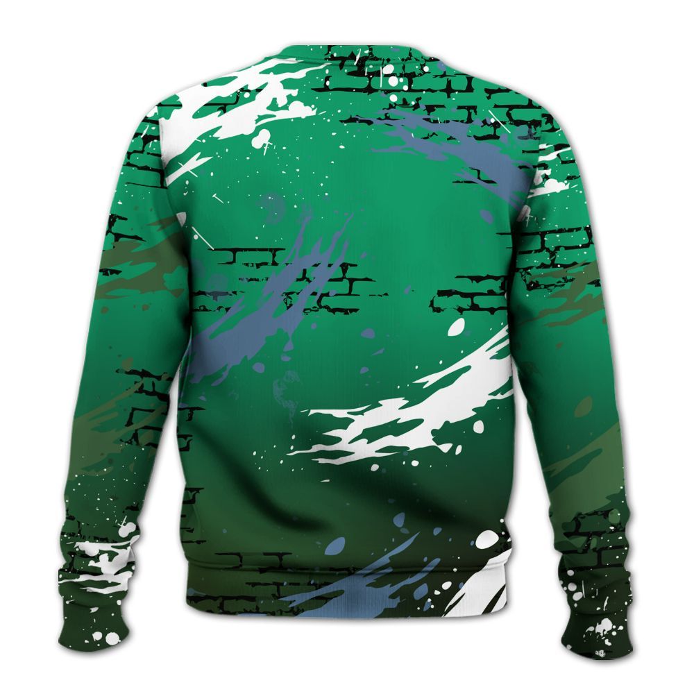 Sweatshirt To Match Foamposite Pro Pine Green 2025 - Values Of Loyalty Drip All Over Print