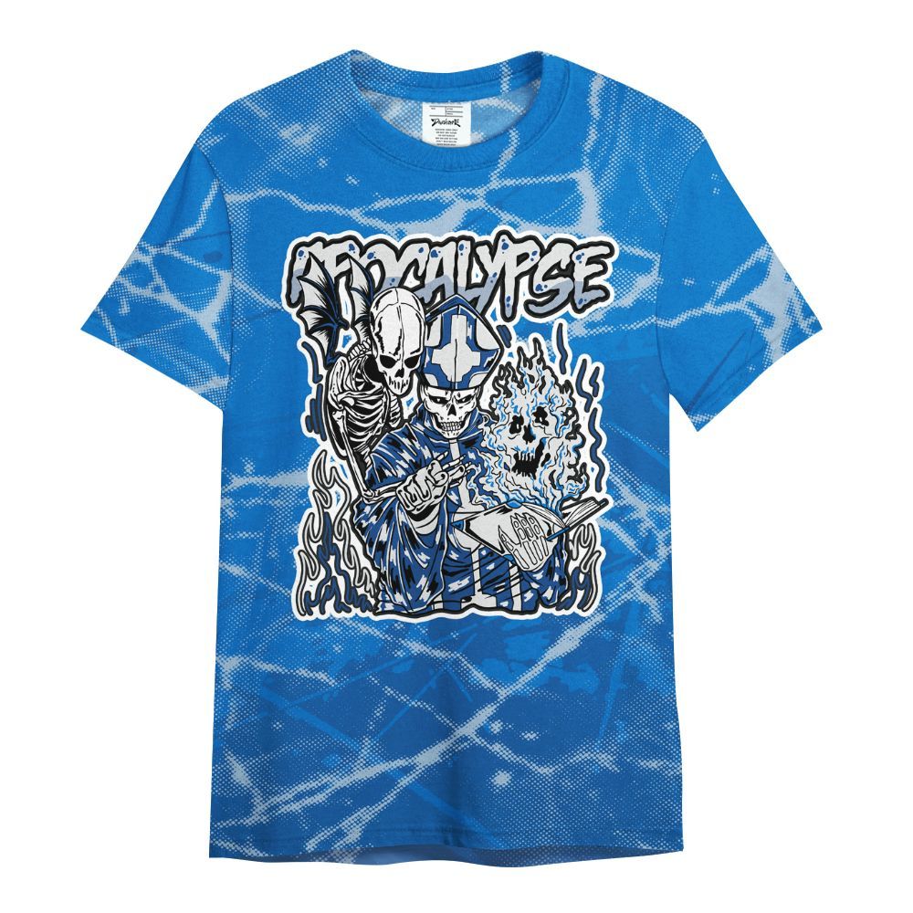 Shirt To Match Blueberry 12s - Apocalypse Skeleton Profound All Over Print