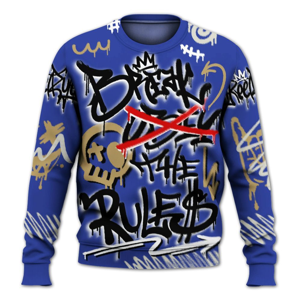 Sweatshirt To Match Air 180 Concord - Break Rules Streetwear All Over Print