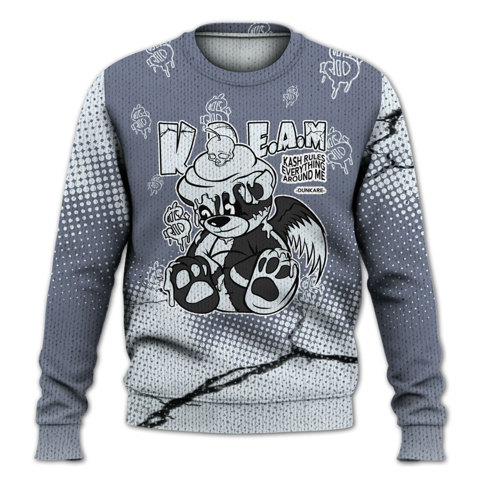 Knitted Sweater To Match Air Foamposite Jin Kazama - Loot Bear Unique Drip