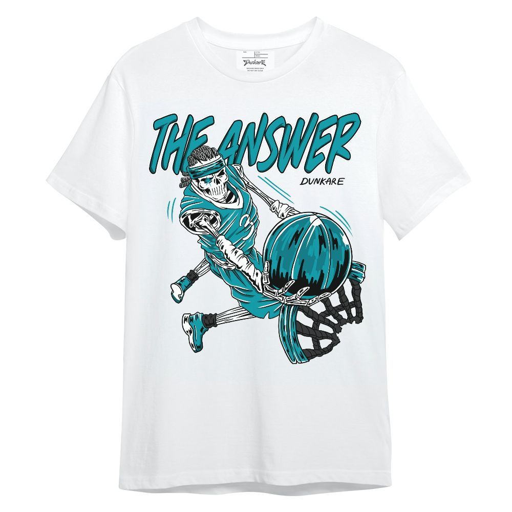 Shirt To Match Air Griffey Max Aquamarine 1s - The Answer Skeleton Unisex Shirt