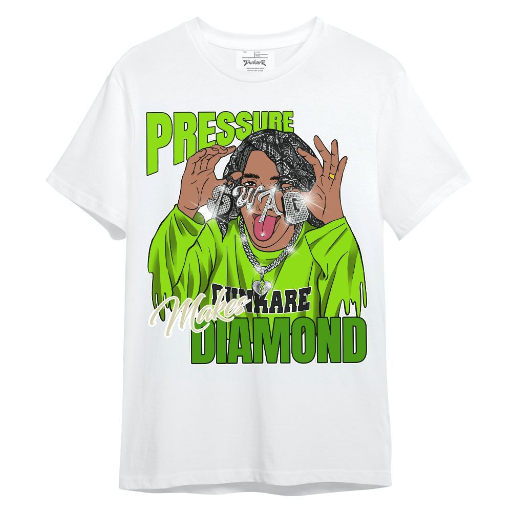 Shirt To Match Electric Green 6s - Pressures Makes Shirt To Match Unisex Shirt