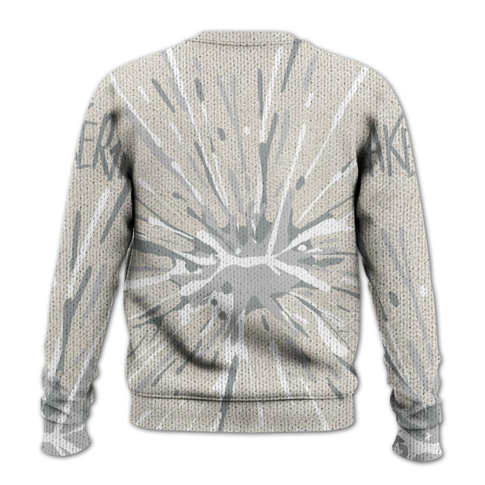 Sweater To Match Retro Pure Money 3s - Sneaker Sickness Splash Graphic