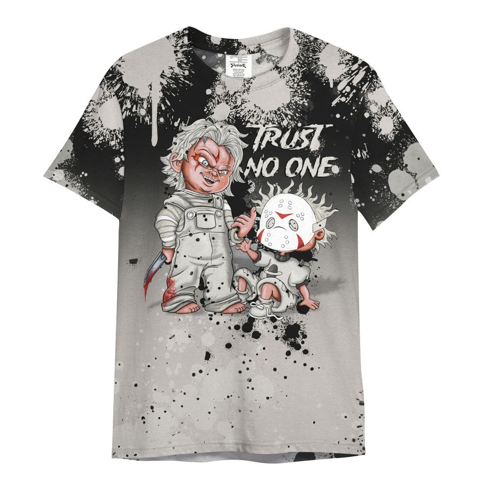 Shirt To Match The Classic 40s - Trust No One Scary All Over Print