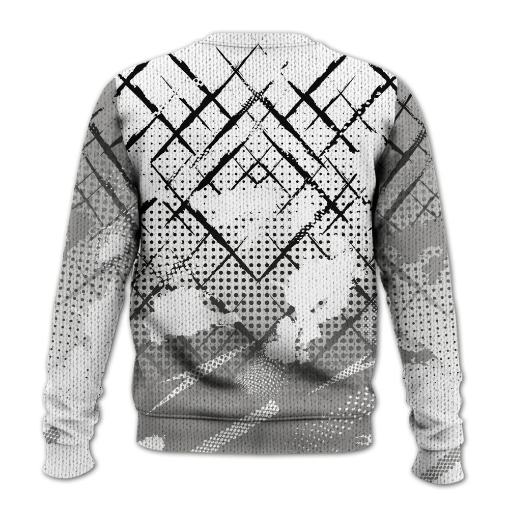 Sweater To Match OG Steel Grey 10s - Halftone Stand Business Dripping Graphic